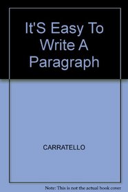 It'S Easy To Write A Paragraph