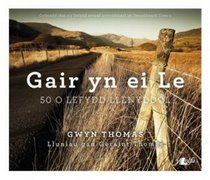 Gair Yn Ei Le (Welsh Edition)