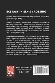 Ecstasy in Elk's Crossing (Siren Publishing Menage Amour)