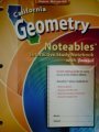 California Geometry Noteables Interactive Study Notebook