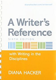 Writer's Reference with Help for Writing in the Disciplines 6e & Extra Help for ESL Writers