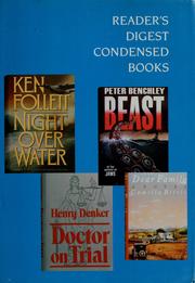 Reader's Digest Condensed Books  Volume 1 1992