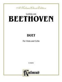 Duet for Viola and Cello (Kalmus Edition)