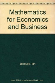 Mathematics for Economics and Business