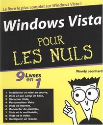 Windows Vista 9 en 1 pour les nuls (French Edition)