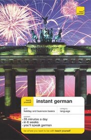 Teach Yourself Instant German (Book+ CD Pack) (Teach Yourself Instant Languages)
