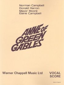 Anne of Green Gables (Vocal Score): Piano/Vocal/Guitar