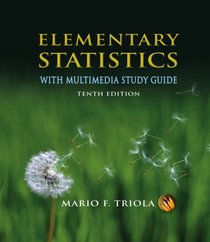 Elementary Statistics With Multimedia Study Guide Value Package (includes MyMathLab for eCollege Student Access Kit)