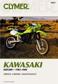 Kawasaki: Kdx200, 1983-1988 (Clymer Motorcycle Repair Series) (Clymer Motorcycle Repair Series)