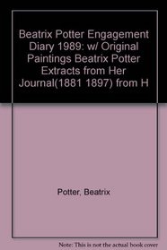 Beatrix Potter Engagement Diary 1989: w/ Original Paintings Beatrix Potter Extracts from Her Journal(1881 1897) from H