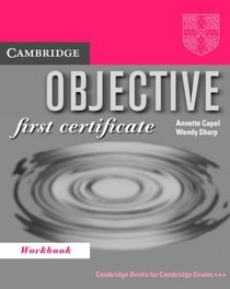 Objective:  First Certificate Workbook