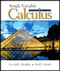 Single Variable Calculus