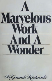 A Marvelous Work and A Wonder