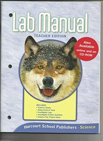 Lab Manual [Teacher's Edition] for Harcourt Science Grade 4