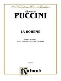La Boheme (Kalmus Edition)