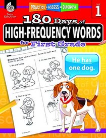 180 Days of High-Frequency Words for First Grade (180 Days of Practice)