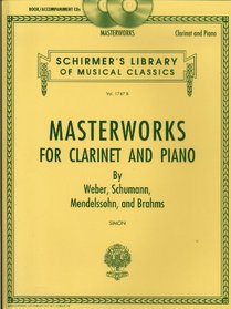 Masterworks For Clarinet Book/2 Accompaniment Cds