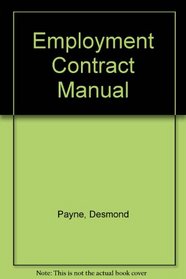 Employment Contract Manual