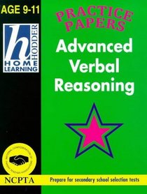 Home Learn Adv Verbal Reason 9-11 (Hodder Home Learning Selection Tests: Age 9-11 S.)