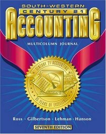 Century 21 Accounting Multicolumn Journal Approach: Student Text Ch 1-26