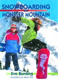 Snowboarding on Monster Mountain