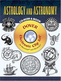 Astrology and Astronomy CD-ROM and Book (Electronic Clip Art)