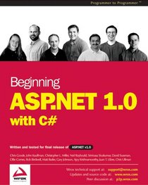 Beginning ASP.NET 1.0 with C#