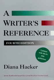 Writer's Reference (with 1999 MLA Update)