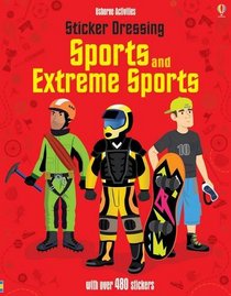 Sticker Dressing Sports & Extreme Sports (Usborne Sticker Dressing)