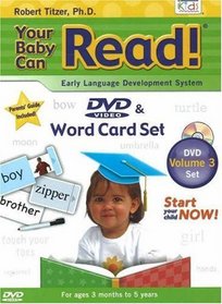 Your Baby Can Read (DVD & Word Card Set)