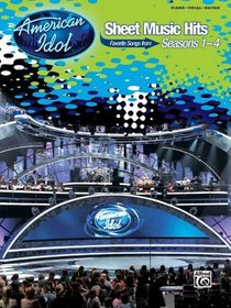 American Idol® Sheet Music Hits: Favorite Songs from Seasons 1-4 (Piano/Vocal/Chords)