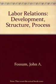 Labor Relations: Development, Structure, Process
