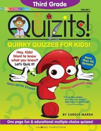 Third Grade Quizits!: Quirky Quizzes for Kids! (Quiz It's)