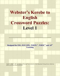 Webster's Kerebe to English Crossword Puzzles: Level 1