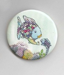 Rainbow Fish Button 10-pack