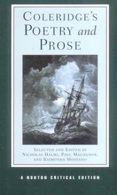 Coleridge's Poetry and Prose (Norton Critical Edition)