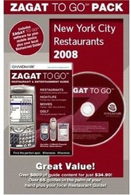 Zagat 2008 Zagat To Go Pack New York City (Zagat to Go Packs)