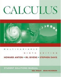 Calculus Multivariable, Student Solutions Manual