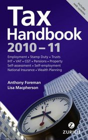 Zurich Tax Handbook 2010-2011