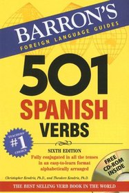 501 Spanish Verbs: with CD-ROM (Barron's Foreign Language Guides)