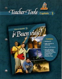 Teacher Tools Set Bueno Viaje! Level 3 (Chapters 1-8)