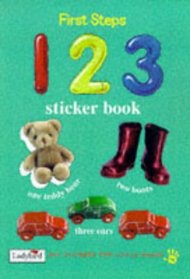 123 Sticker Book (First Steps Sticker Books)