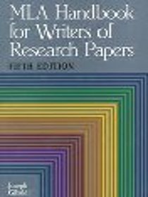 MLA Handbook for Writers of Research Papers, 5th Edition
