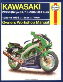 Haynes Repair Manual: Kawasaki, ZX750 Ninjas ZX7 and ZXR 750 1989-1995