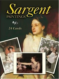 Sargent Paintings Cards (Card Books)