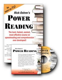 Power Reading Course Book with Audio Countdown Timing CD: The Best, Fastest, Easiest, Most Effective Course on Speedreading and Comprehension Ever Developed!