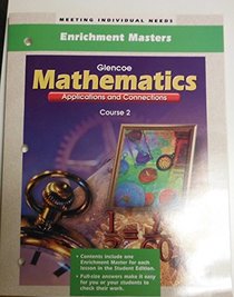 Enrichment Masters (MAthematics applications and connections, course 1)