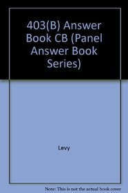 403b Answer Book (Panel Answer Book Series)