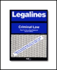 Legalines: Criminal Law : Keyed to Lafave Casebook (Legalines)