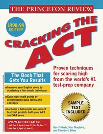 Cracking the ACT 1998-99 Edition